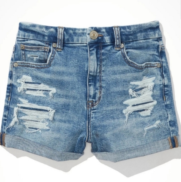 American Eagle Hi-Rise Shorttie Ne(x)t Level Stretch Size 6 - Picture 4 of 14